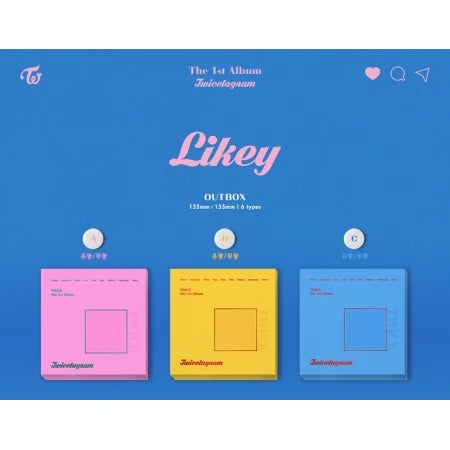 TWICE - [TWICETAGRAM] 1st Album MATTE