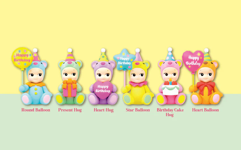 Sonny Angels - Birthday Gift Bear Series